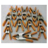 18pc Pony Metal Clamps