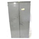 Metal storage cabinet
