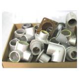 Tray Lot of Assorted Pipe Fittings