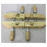 Pair of IIT Wood Clamps