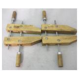 Pair of Craftsman Wood Clamps