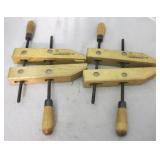 Pair of Hempe Wood Clamps