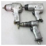 Lot of 2 Pneumatic Air Gun Drills