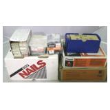 Lot of Assorted Nail gun nails