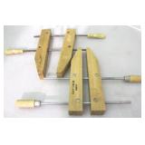 Pair of Large Wood Clamps