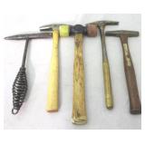 Lot of 5 Assorted Hammers