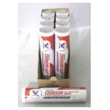 Case of 9 Tubes of Valvoline Crimson Grease