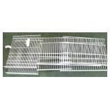 Assorted metal shelving