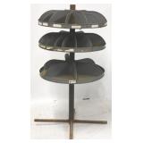 Rotating tool bin - AS IS - leg needs welding