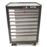 Craftsman tool box on wheels with key