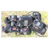 Lot of Craftsman Cordless Tools w/ Chargers