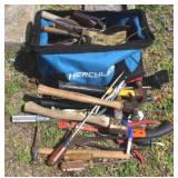Lot of Assorted Tools w/ Tool bag