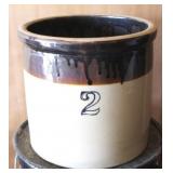 2-Gallon Stoneware Crock