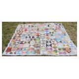 Vintage Quilt - 82 x 69