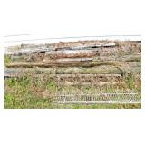 Lot of Assorted Wood Posts