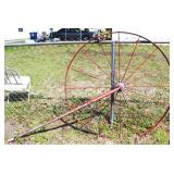 Metal Wagon Wheel