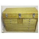 Wood Storage Chest - 26 x 11 x 20