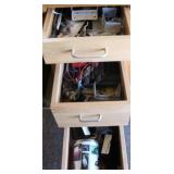3-Drawers of Assorted Items