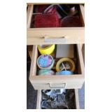 3-Drawers of Assorted Items