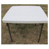 Folding Table - 37 x 37 x 29
