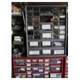 Storage Bins w/ Assorted Hardware