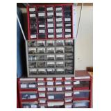 Storage Bins w/ Assorted Hardware