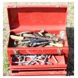 Tool Box w/ Assorted Tools