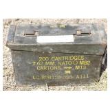 Metal Military Ammo Box