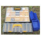 Lot of Storage Bins & Boxes