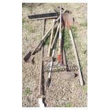 Lot of Assorted Yard Tools