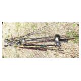 Lot of Assorted Fishing Rods & Reels