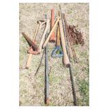 Lot of Assorted Yard Tools