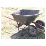 Wheelbarrow w/ 2 wheels