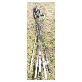 Lot of Assorted Fishing Rods