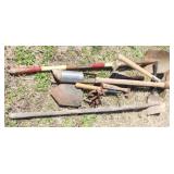 Lot of Assorted Yard Tools