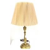 Heavy brass lamp