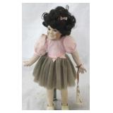 Little Rascals Darla porcelain doll