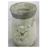 Art Pottery Vase - 10 x 6 - AS IS Damaged