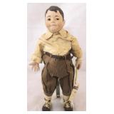 Little Rascals Spanky porcelain doll