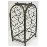 Metal wine rack