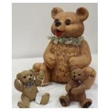 Lot of 3 bears