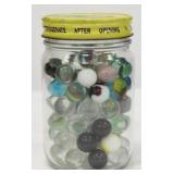 Jar of marbles