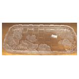 Glass platter