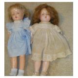 Lot of 2 Antique Dolls