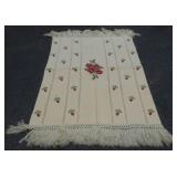 Vintage Hand Knit Throw
