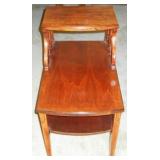 Wood End Table