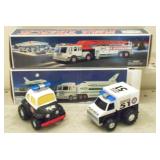 Lot of Assorted Toy Trucks