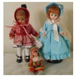 Lot of 3 Vintage Dolls