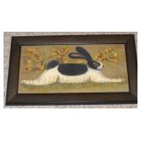 Framed Rabbit Print