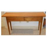 2 Drawer console table